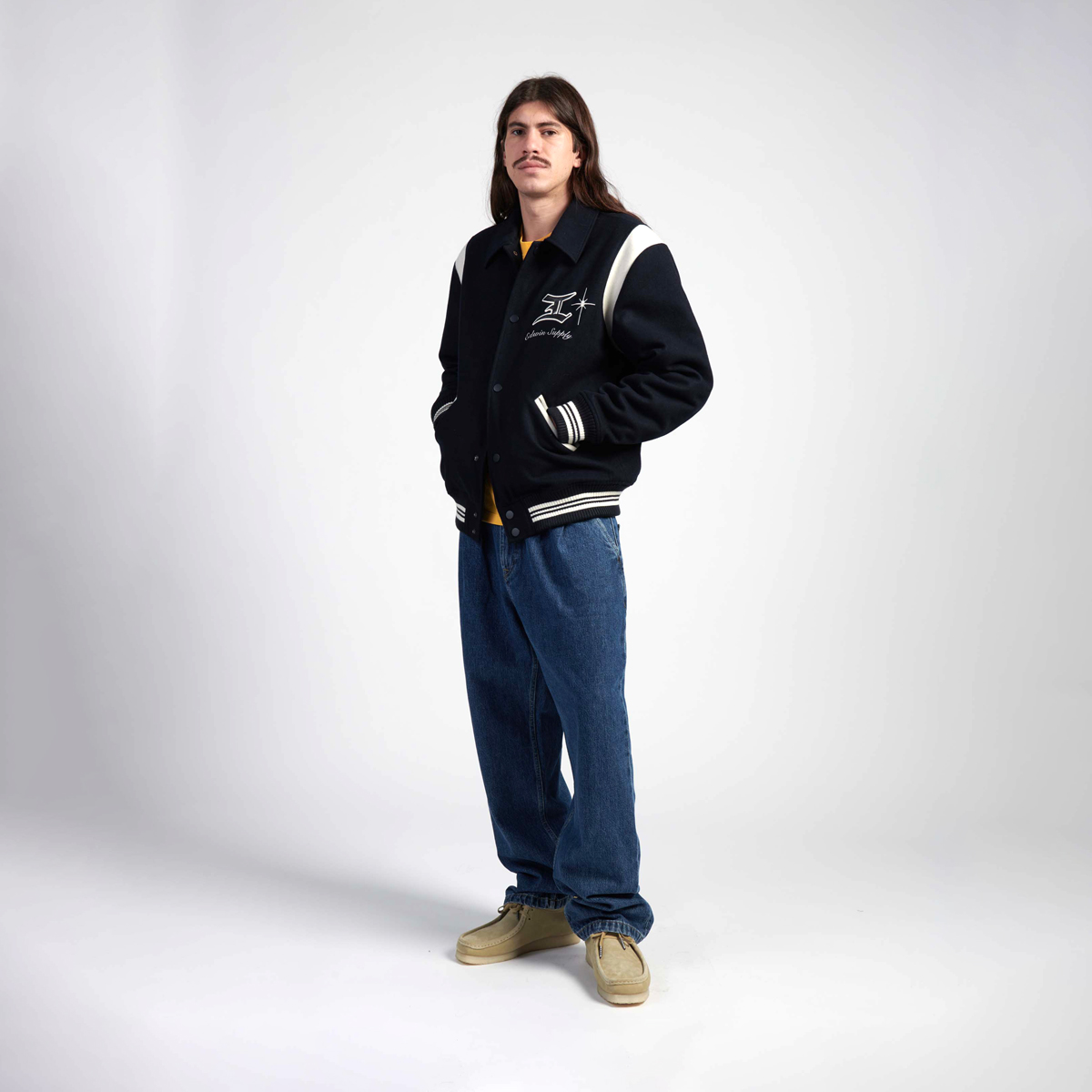 Campus Jacket - Navy Blue