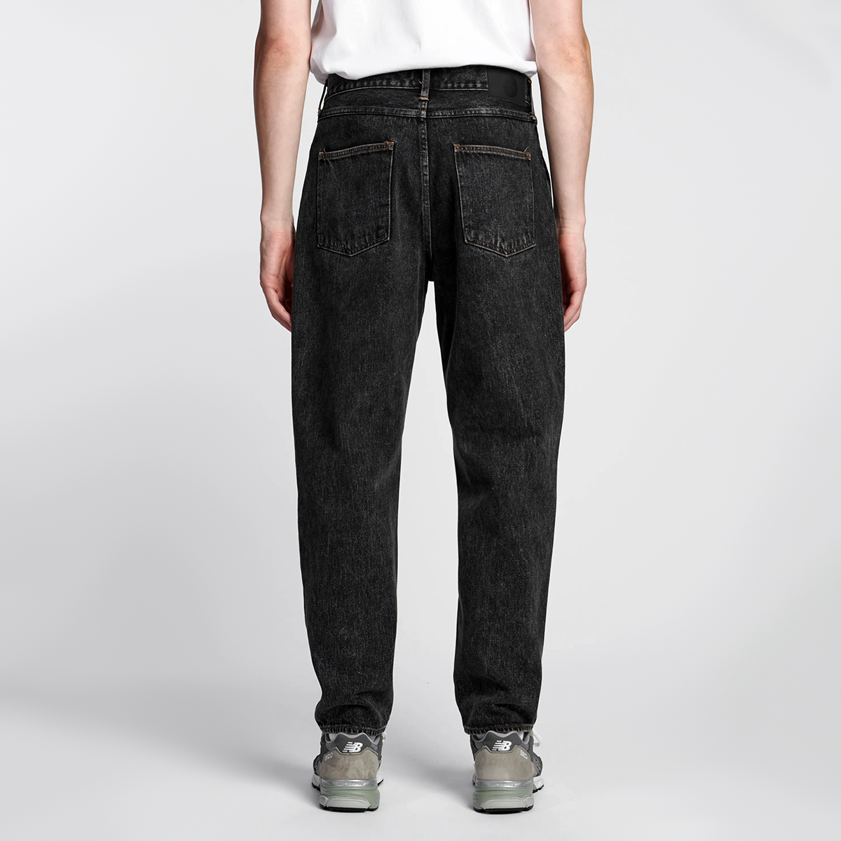 Cosmos Pant - Pembroke Black Denim 13,56 oz - Black Matt Wash