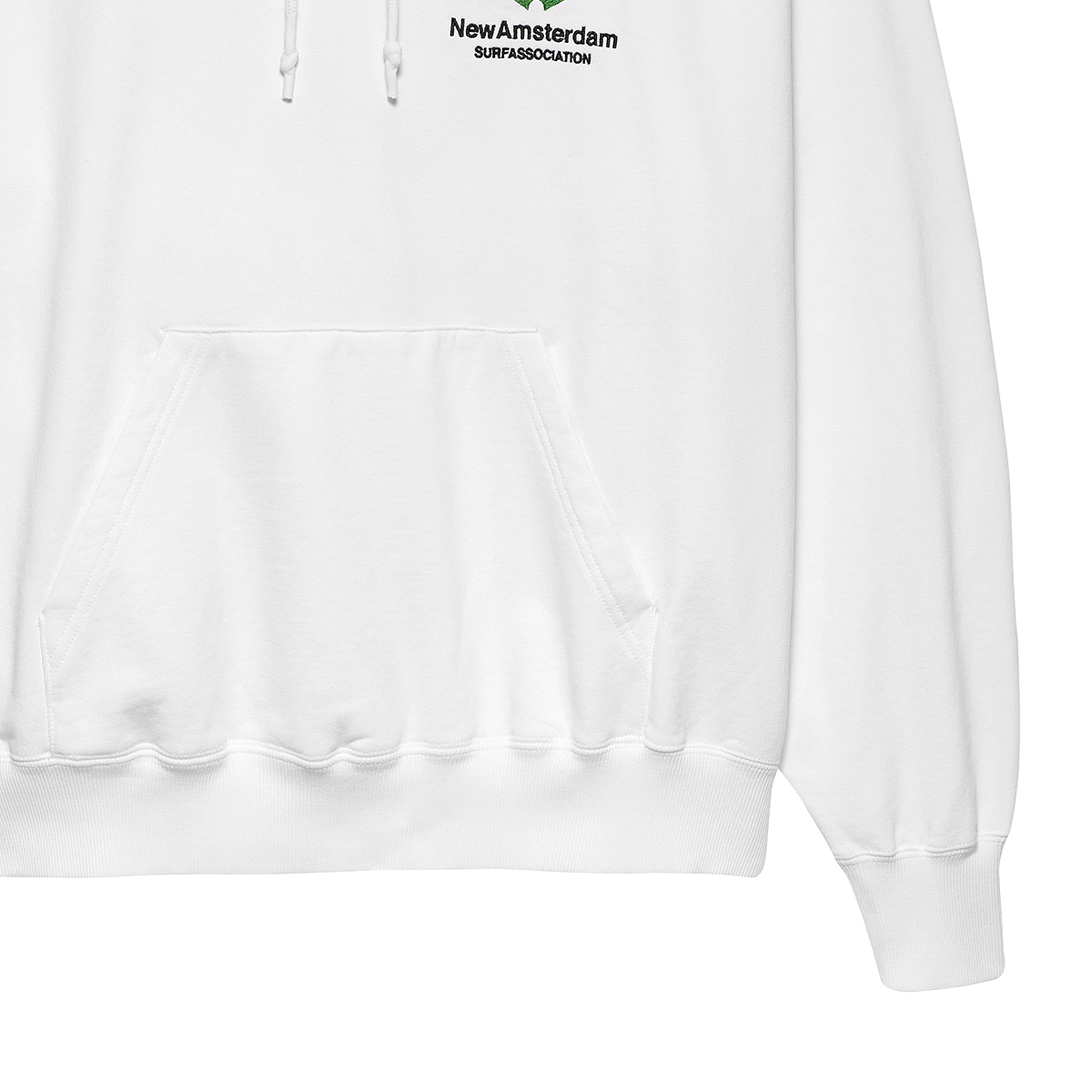 Logo Hoodie - Oversized - White Green