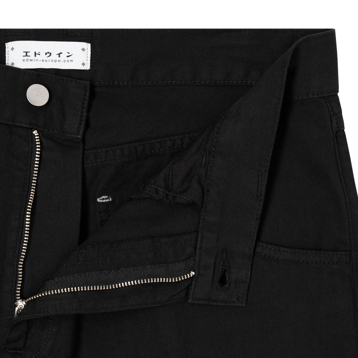 Staff Uniform Tyrell Pant - Loose Tapered - Black Garment Dyed