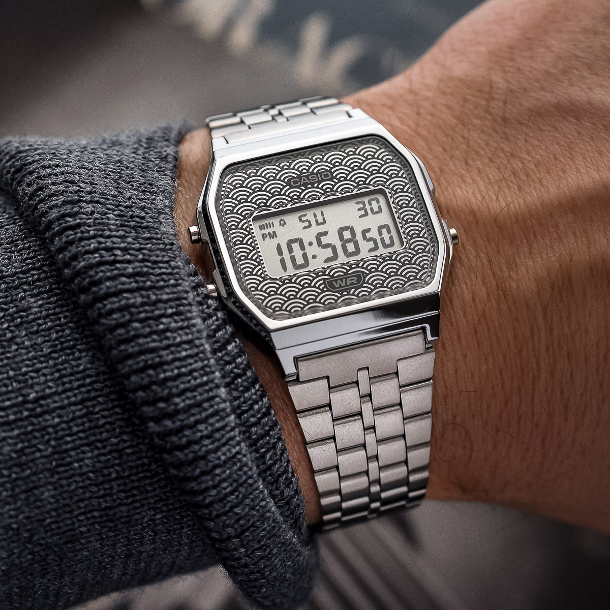 A159WEVJ-7 - Seigaiha - Grey