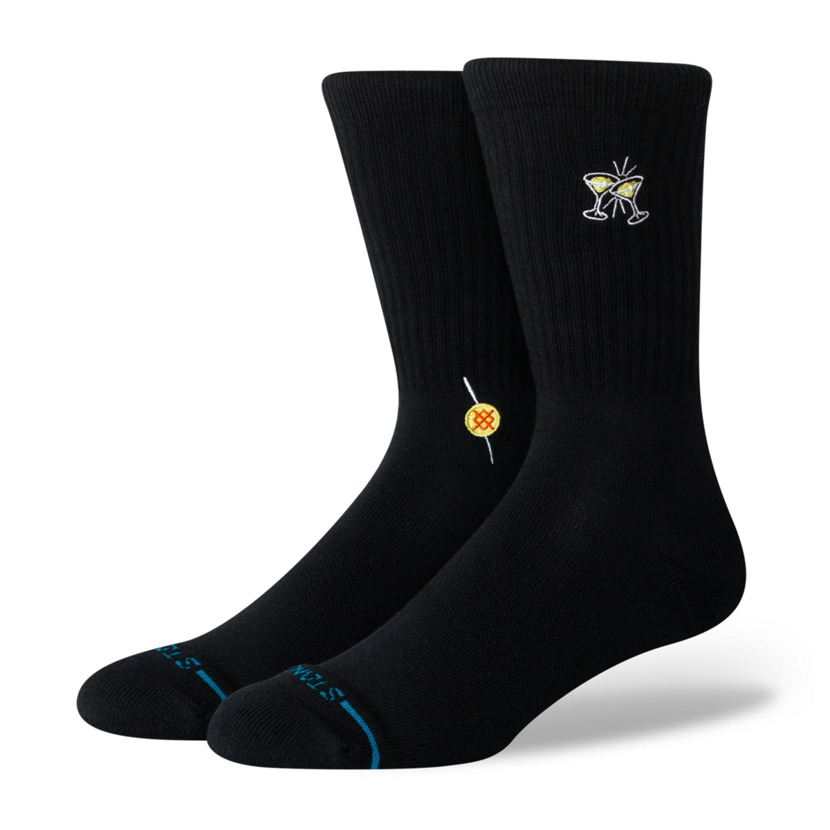 Extra Dry Crew Socks - Black