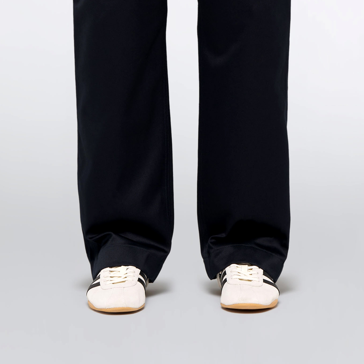 Wide Trouser - Navy