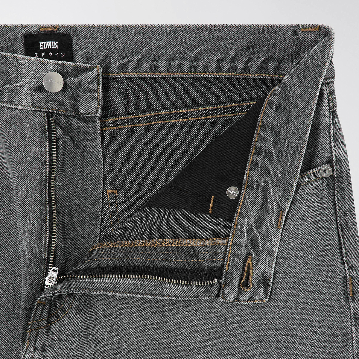 Cosmos Pant - Pembroke Black Denim 13,56 oz - Black Heavy Bleach