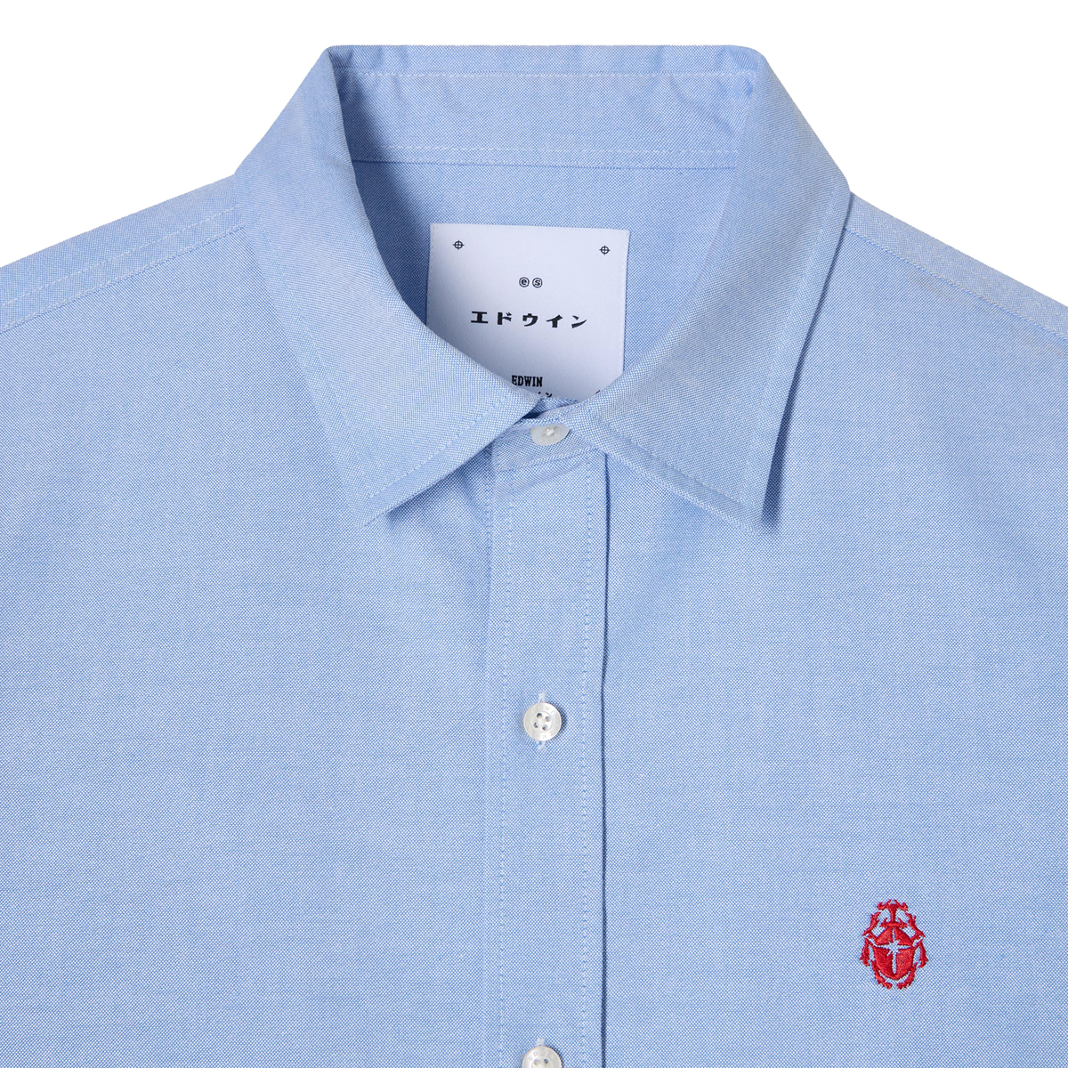Big Oxford Shirt - Blue Red
