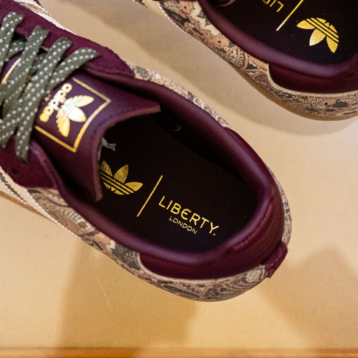 Samba OG - Liberty London- Maroon