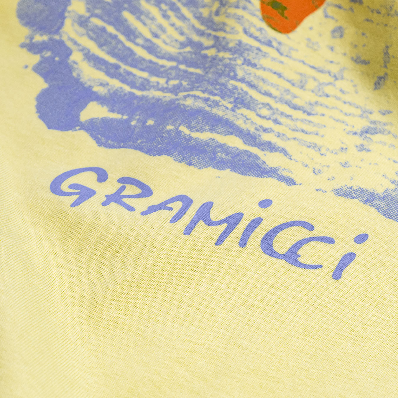 Thumbprint Longsleeve T-Shirt - Lemon