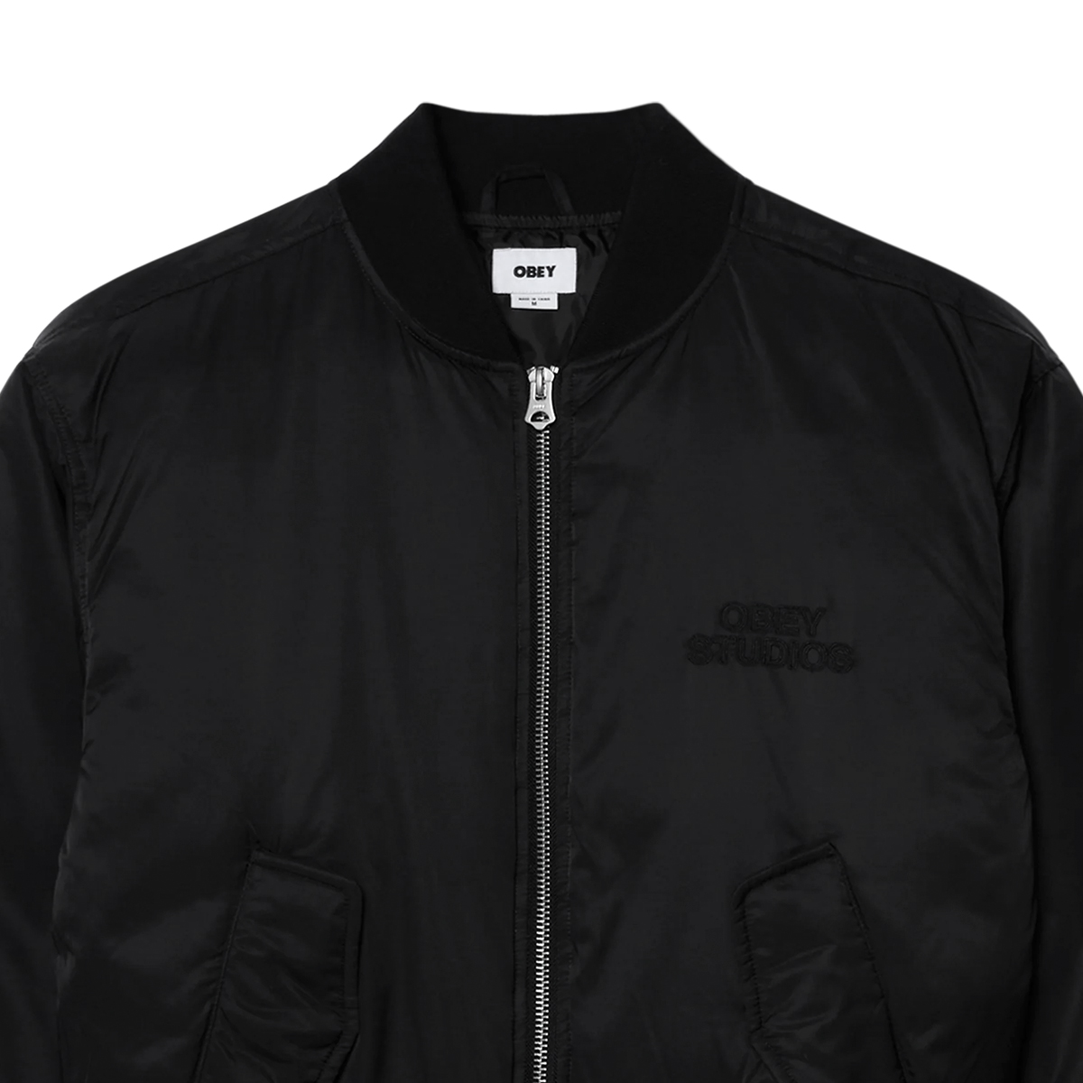 Studios MA-1 Bomber Jacket - Black