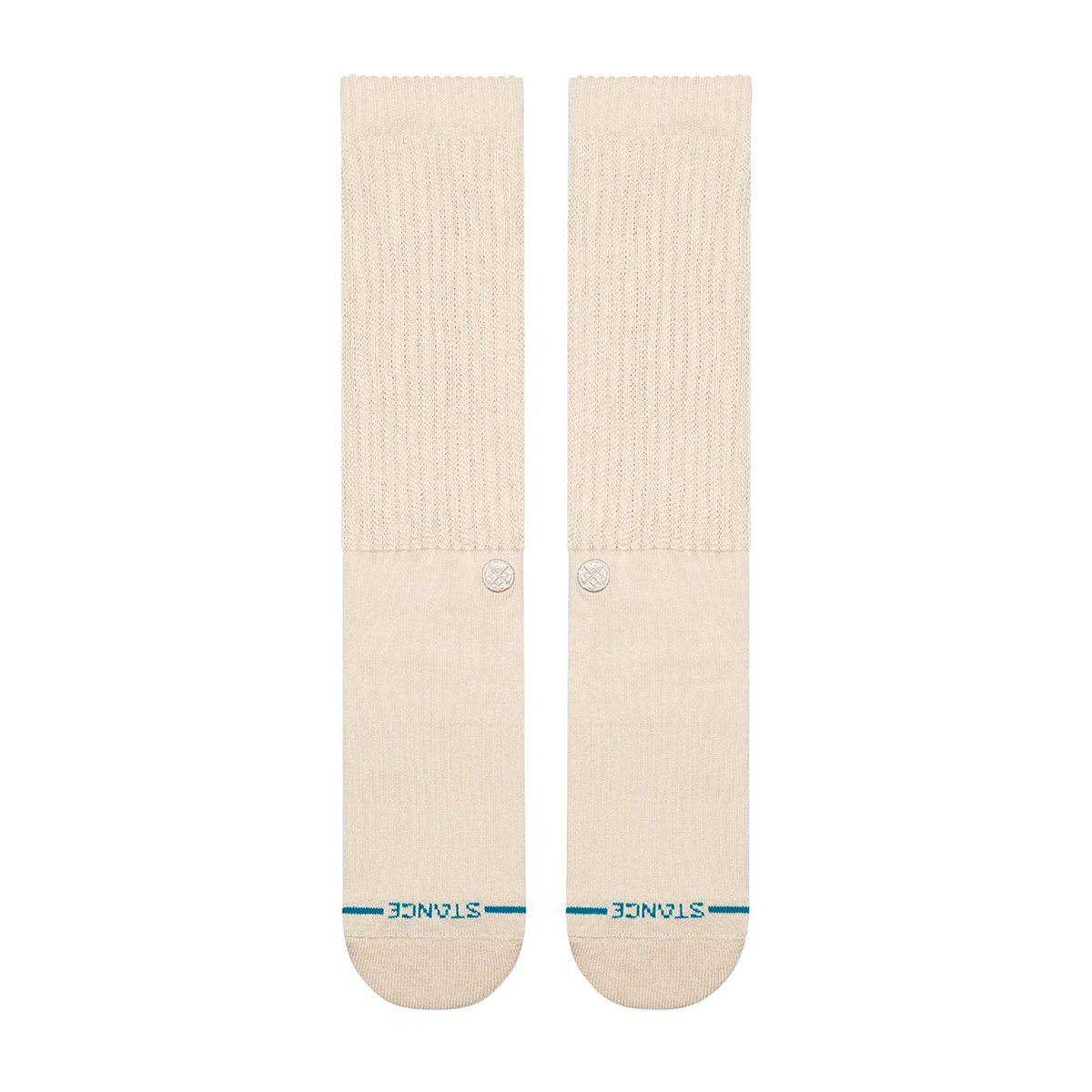 Icon Slouch Crew Socks - Oatmeal