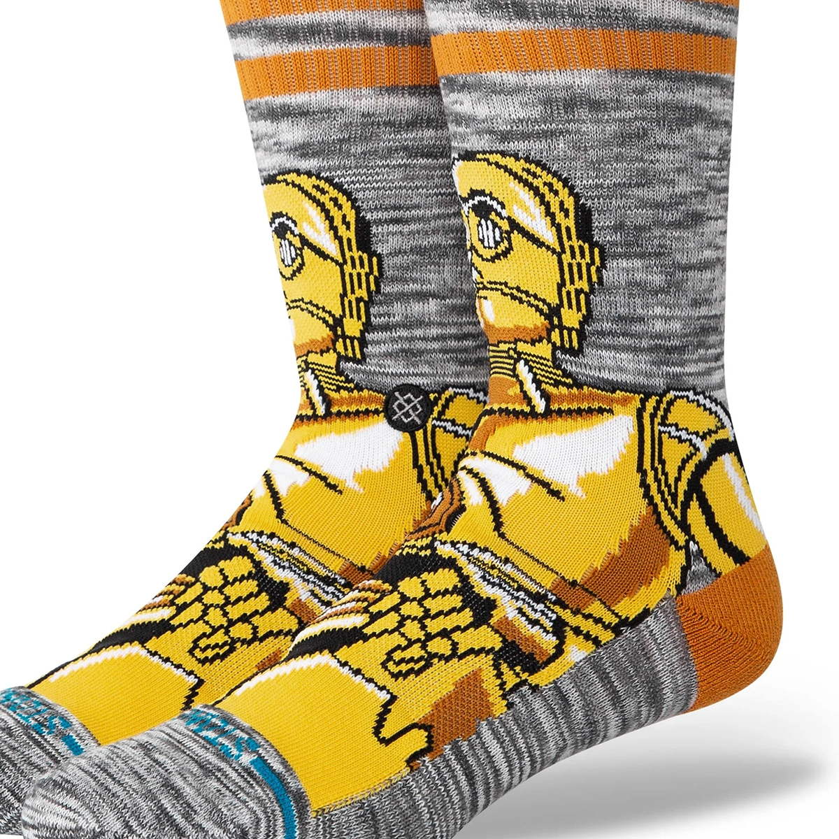 C3PO Crew - Star Wars - Grey Gold