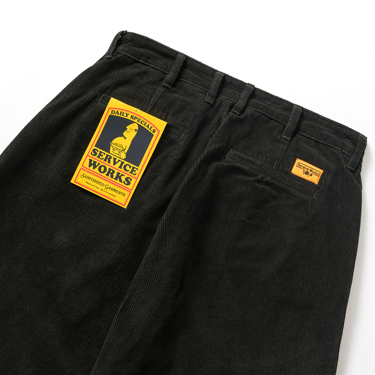 Cord Part Timer Pant - Coppice Green