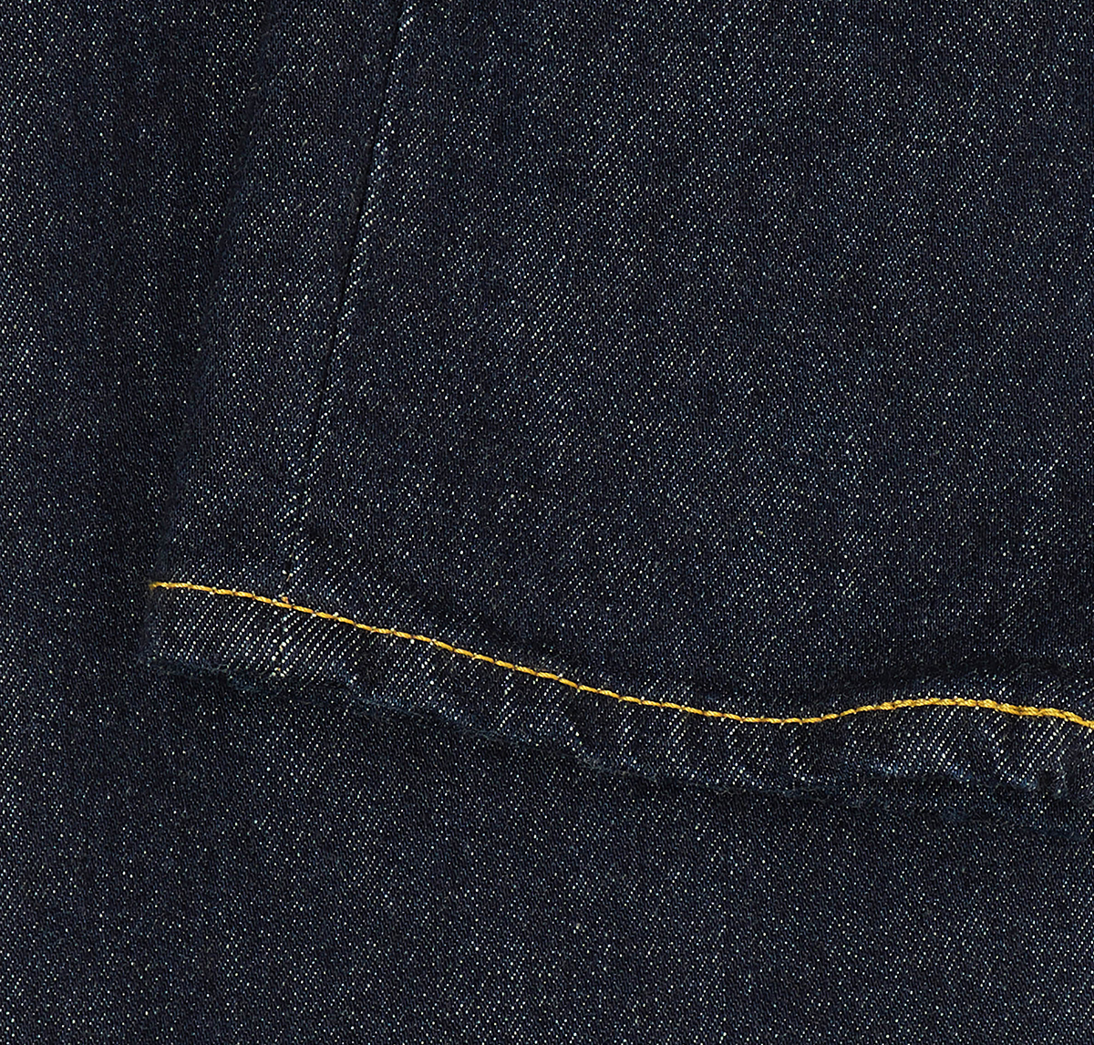 EDWIN Slim Tapered 12oz Kaihara Organic Stretch Denim - Made In Japan - Blue Rinsed detail