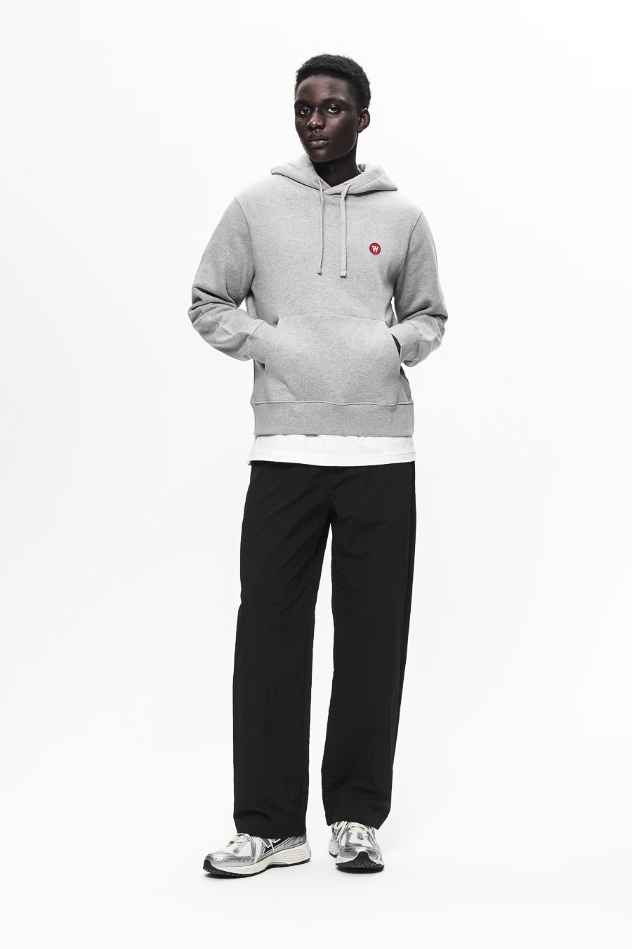 Ash Hoodie - Grey Melange