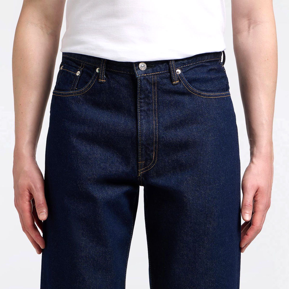 Loose Jeans - Blue Rinsed