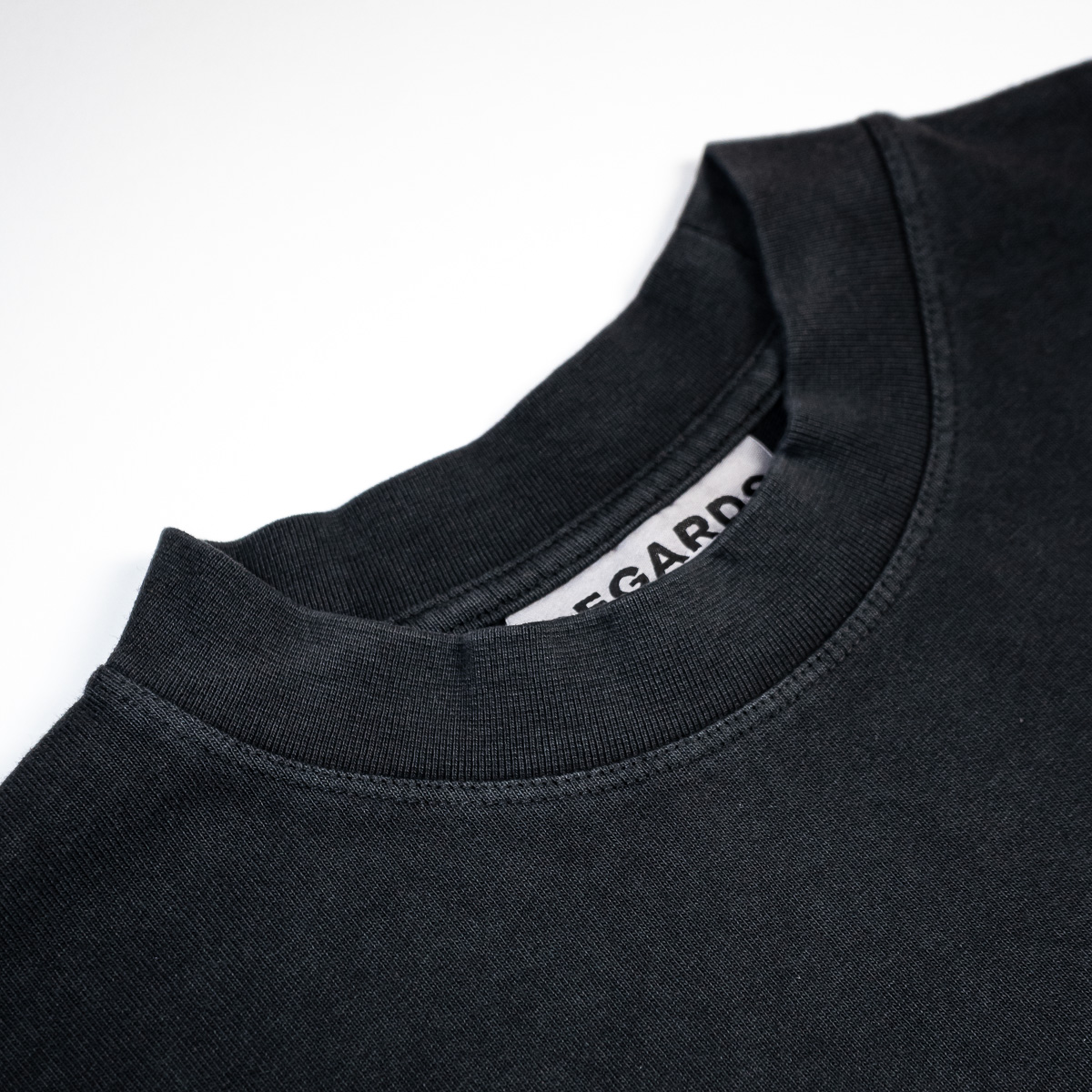 Heavy Oversize T-Shirt - Faded Black Washed