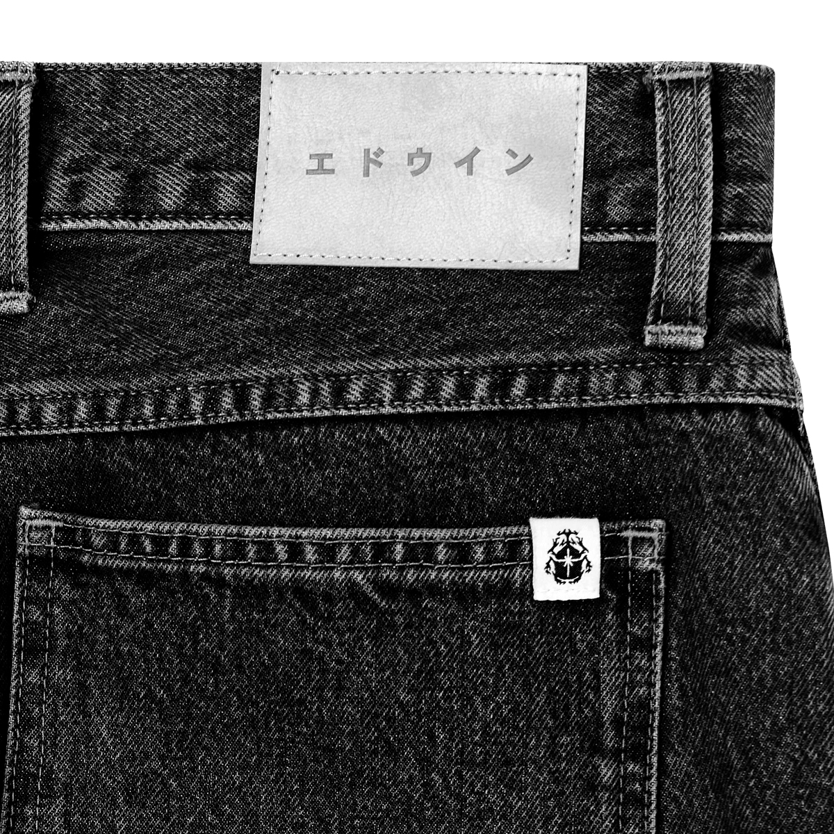 Matrix Pant - Loose Straight - Pembroke Black Denim 13,56 oz - Black Matt Wash