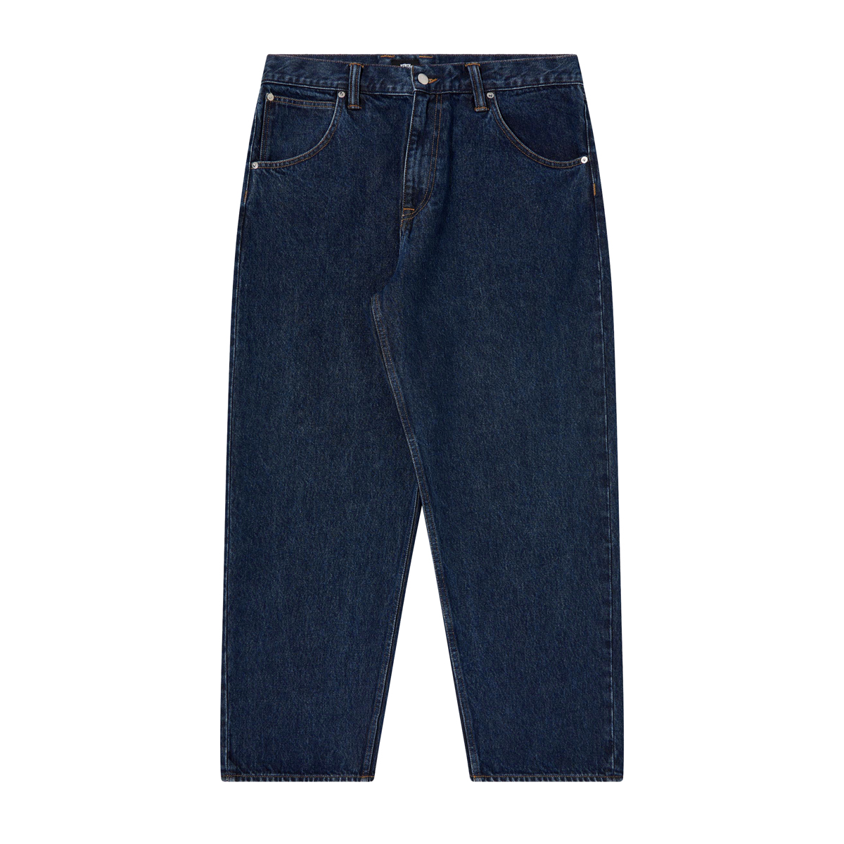 Tyrell Pant - Arctic Blue Denim 14,6 oz - Blue Dark Marble