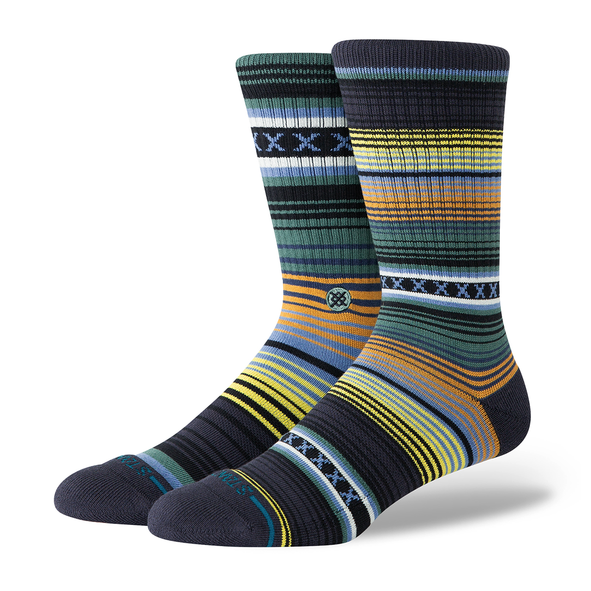 Curren Crew Socks - Teal