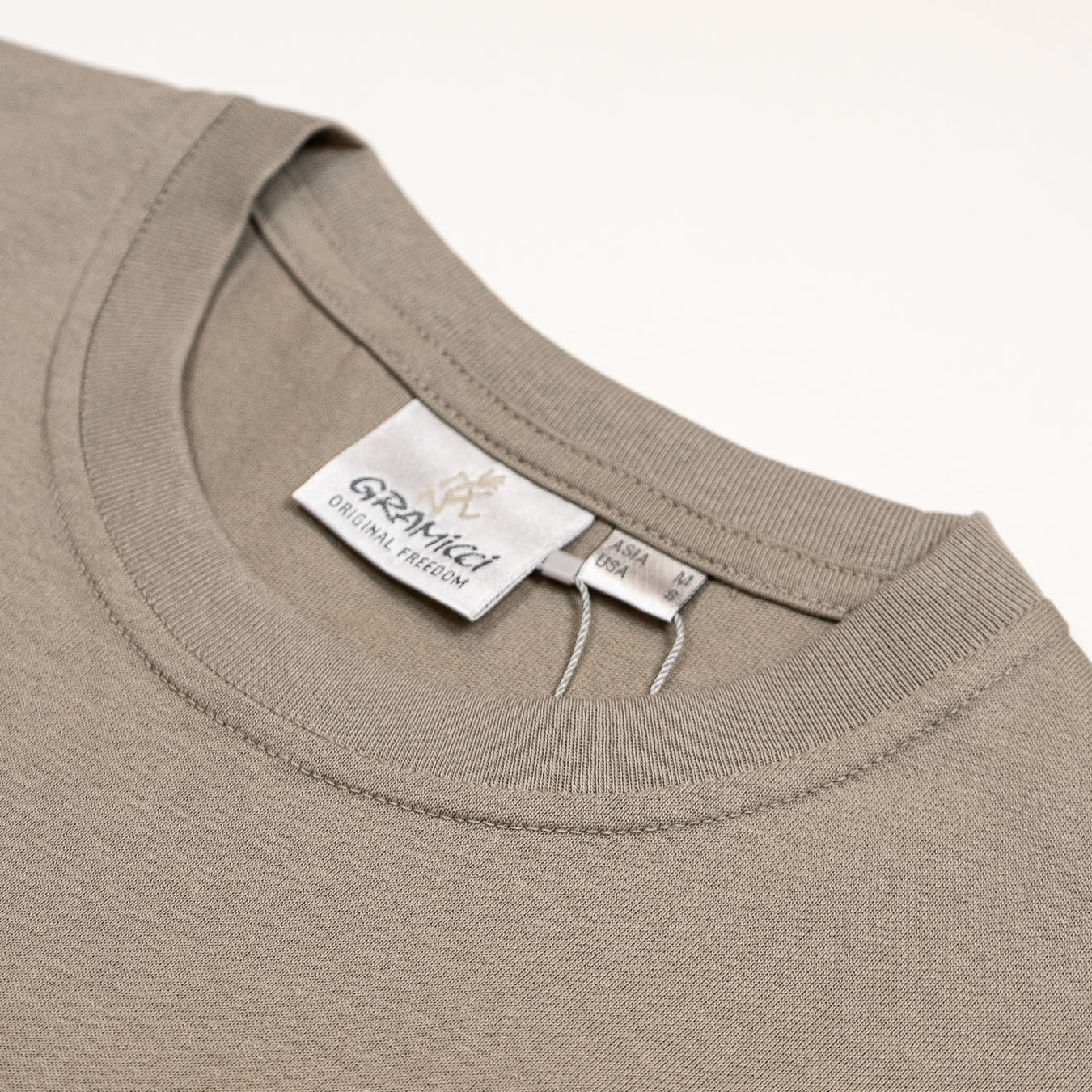 One Point Pocket T-Shirt - Vintage Khaki