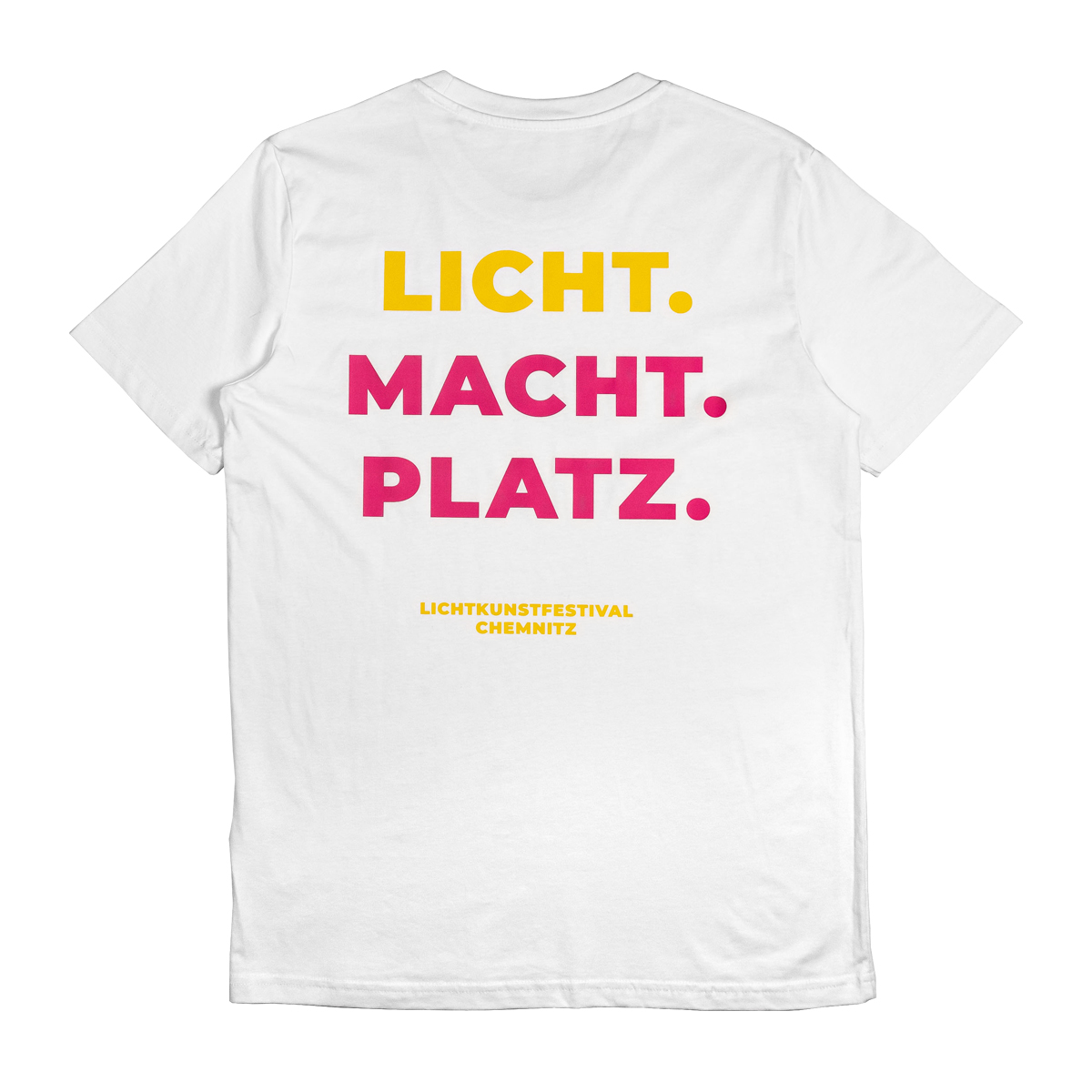 LOV T-Shirt - Licht Macht Platz - White