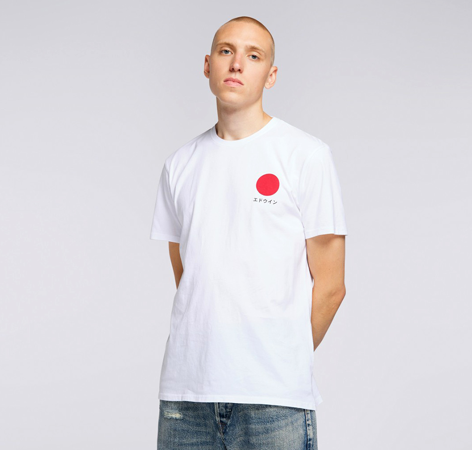 Edwin Japanese Sun Tee - White
