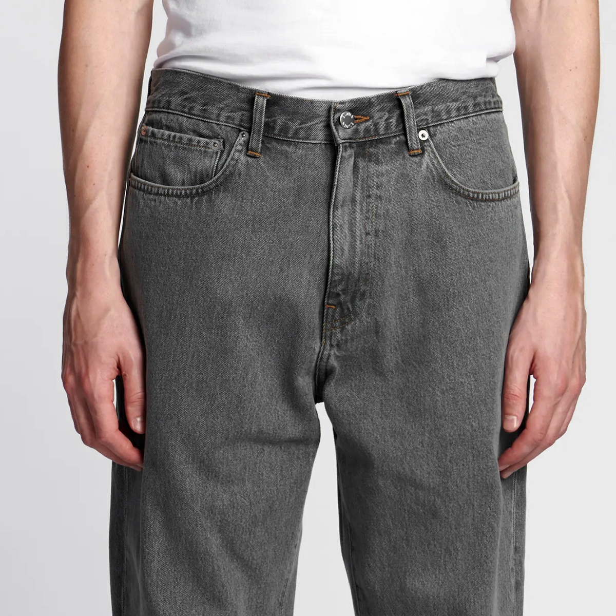 Cosmos Pant - Pembroke Black Denim 13,56 oz - Black Heavy Bleach