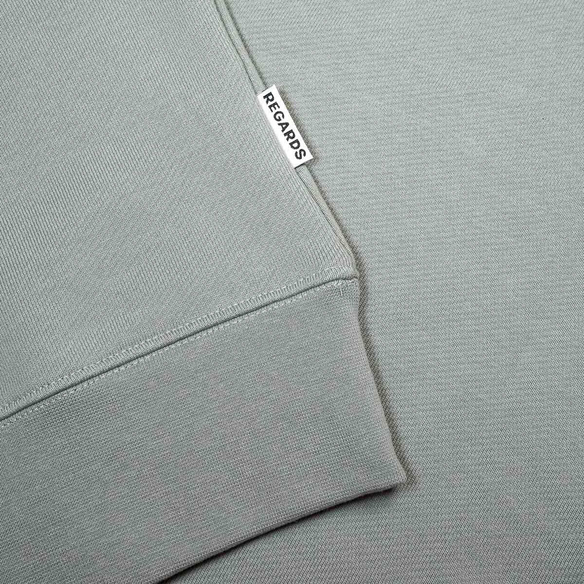 Relaxed Loopback Crewneck Sweatshirt - Frosted Moss