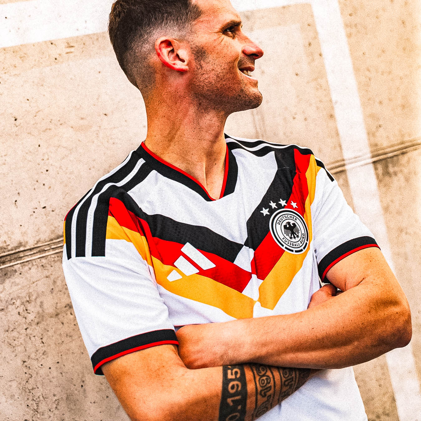 DFB Deutschland Authentic Home Jersey - World Cup 26 - White
