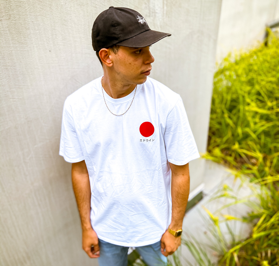 Edwin Japanese Sun Tee - White