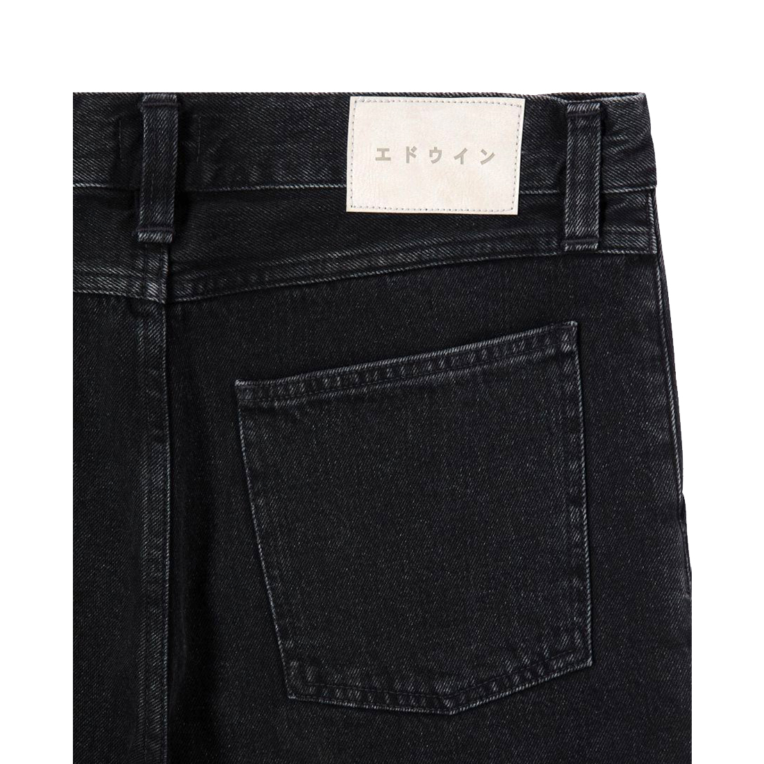 BRIDGER SHORT - 13,5 oz Pembroke Black Denim - Dark Marble Wash