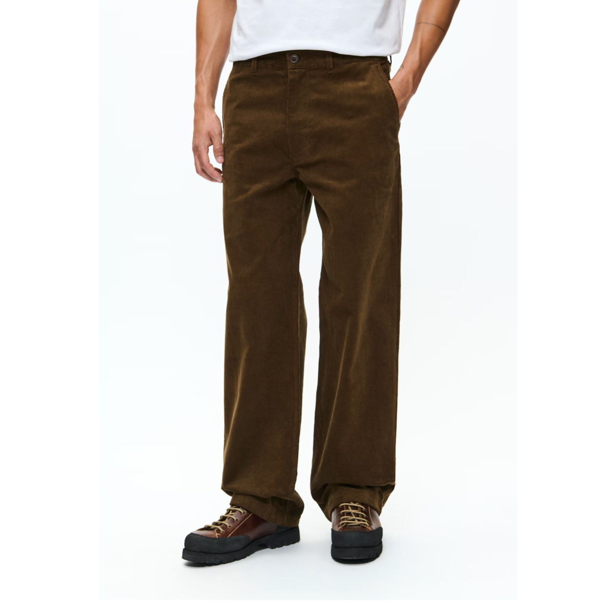 Silas Cord Pant - Brown