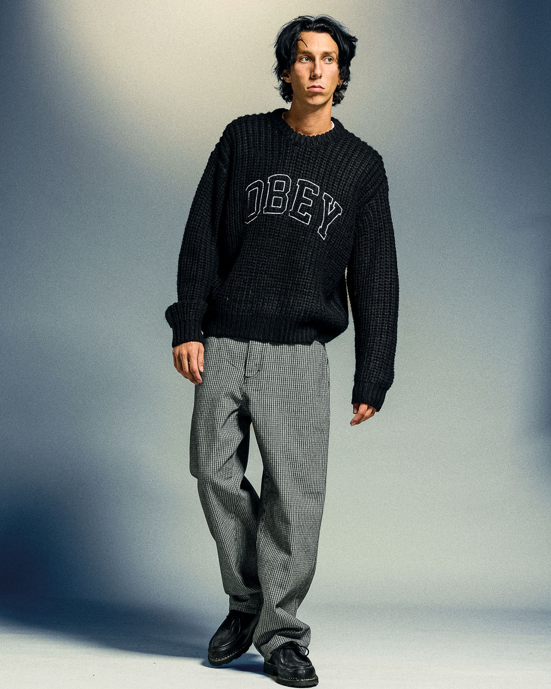 Collegiate Sweater - Black