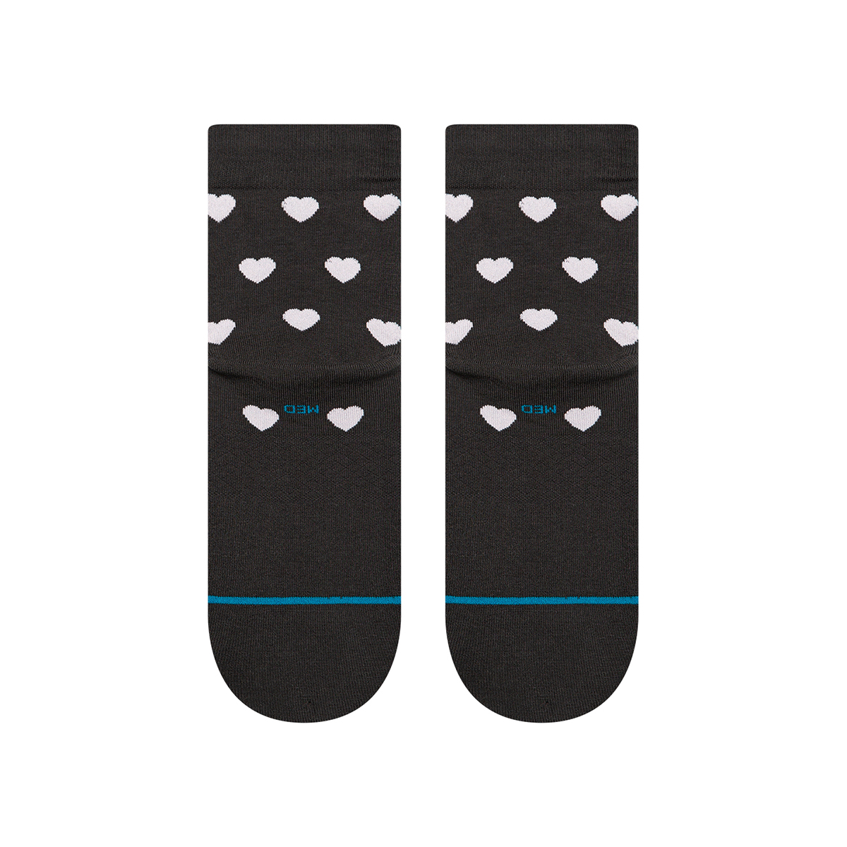 Hearts Lowrider Socke - Dunkelgrau