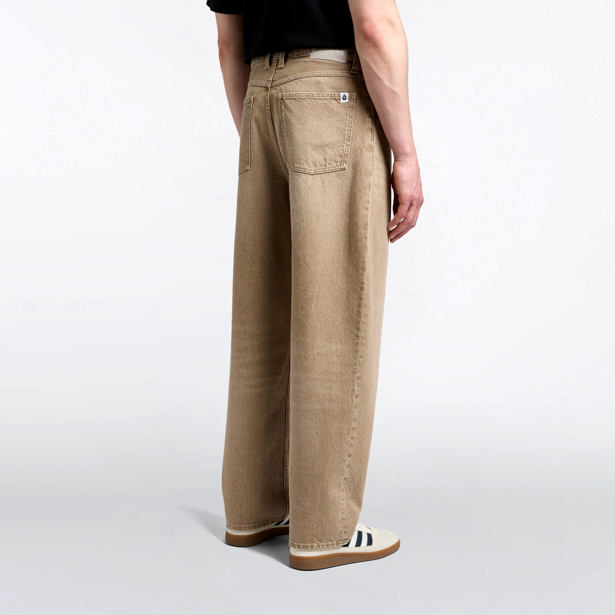 Tyrell Pant - Loose Tapered - 12.25oz Danakil Beige Denim - Beige Amber Wash