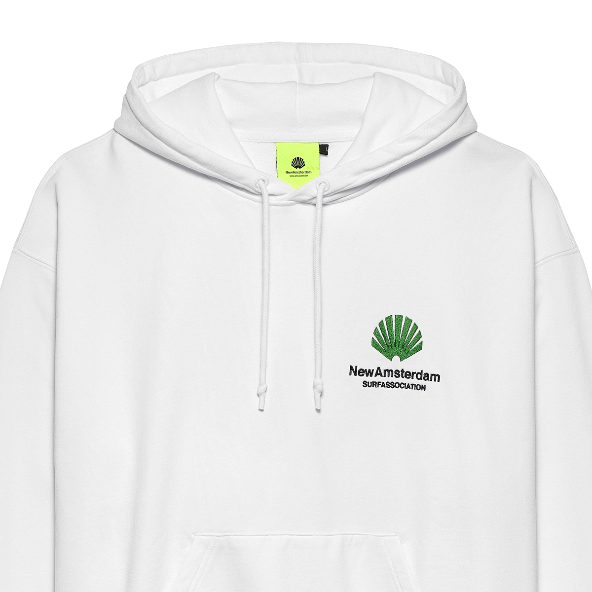 Logo Hoodie - Oversized - White Green