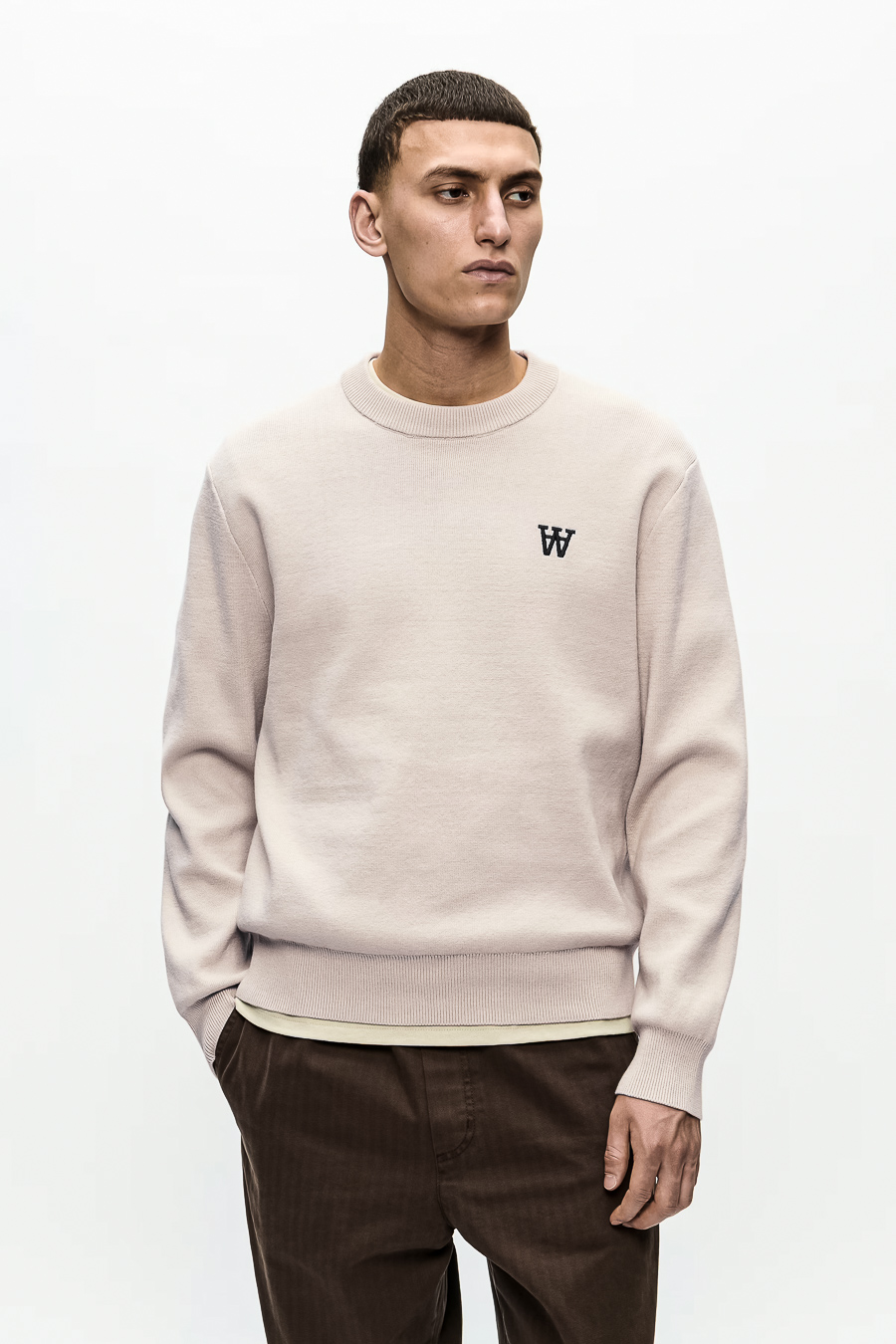 Curt Knit Pullover - Beige
