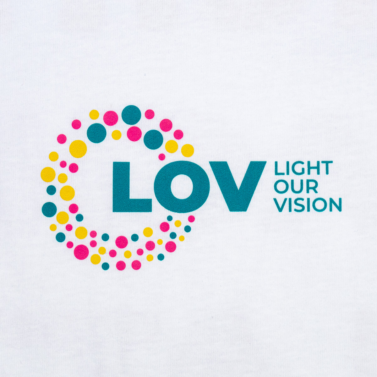 LOV T-Shirt - Licht Macht Platz - White