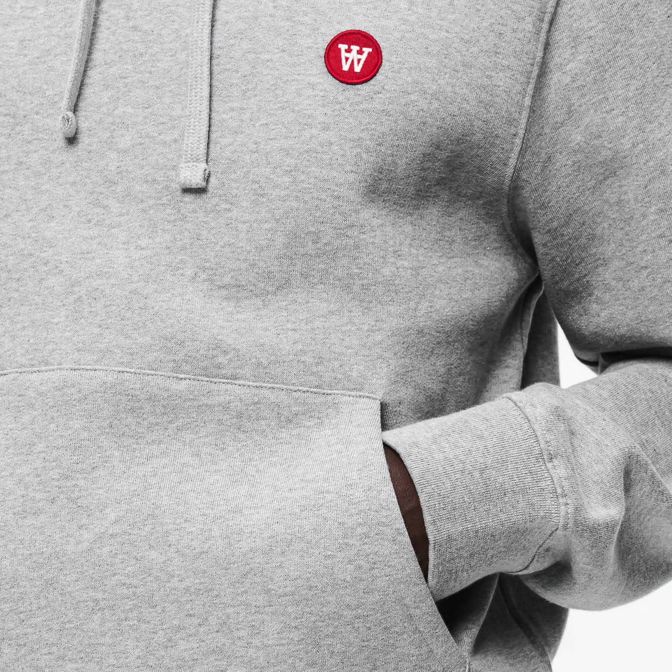 Ash Hoodie - Grey Melange