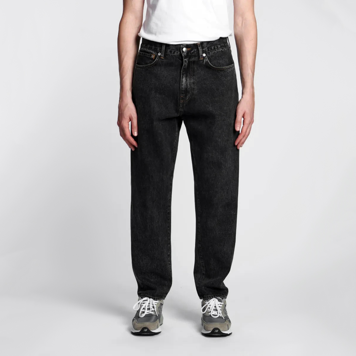 Cosmos Pant - Pembroke Black Denim 13,56 oz - Black Matt Wash