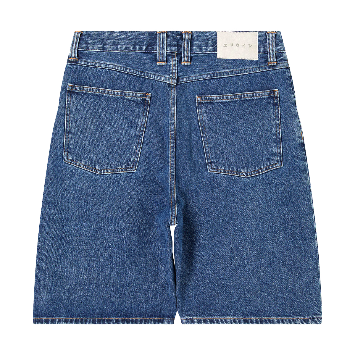 Tyrell Short - Arctic Blue Denim 14,6 oz - Blue Mid Marble