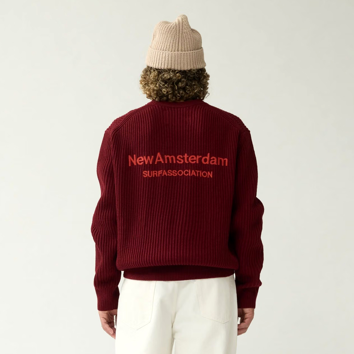 Stricksweater - Burgundy