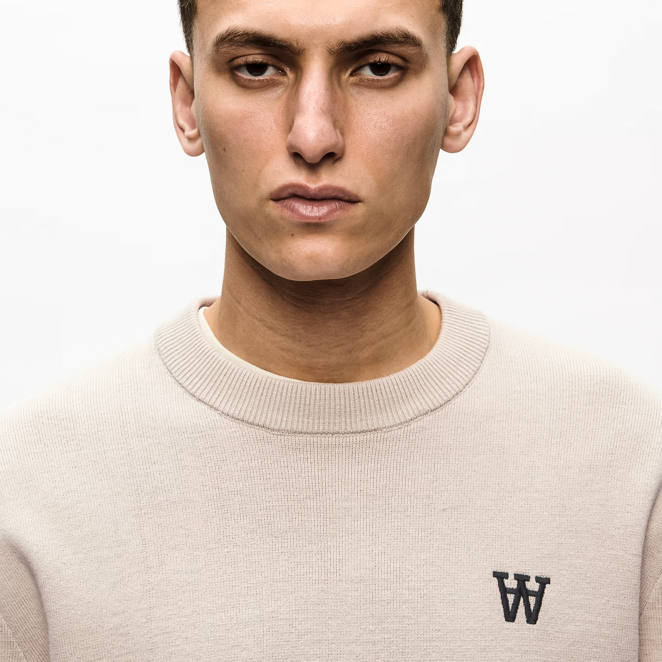 Curt Knit Pullover - Beige