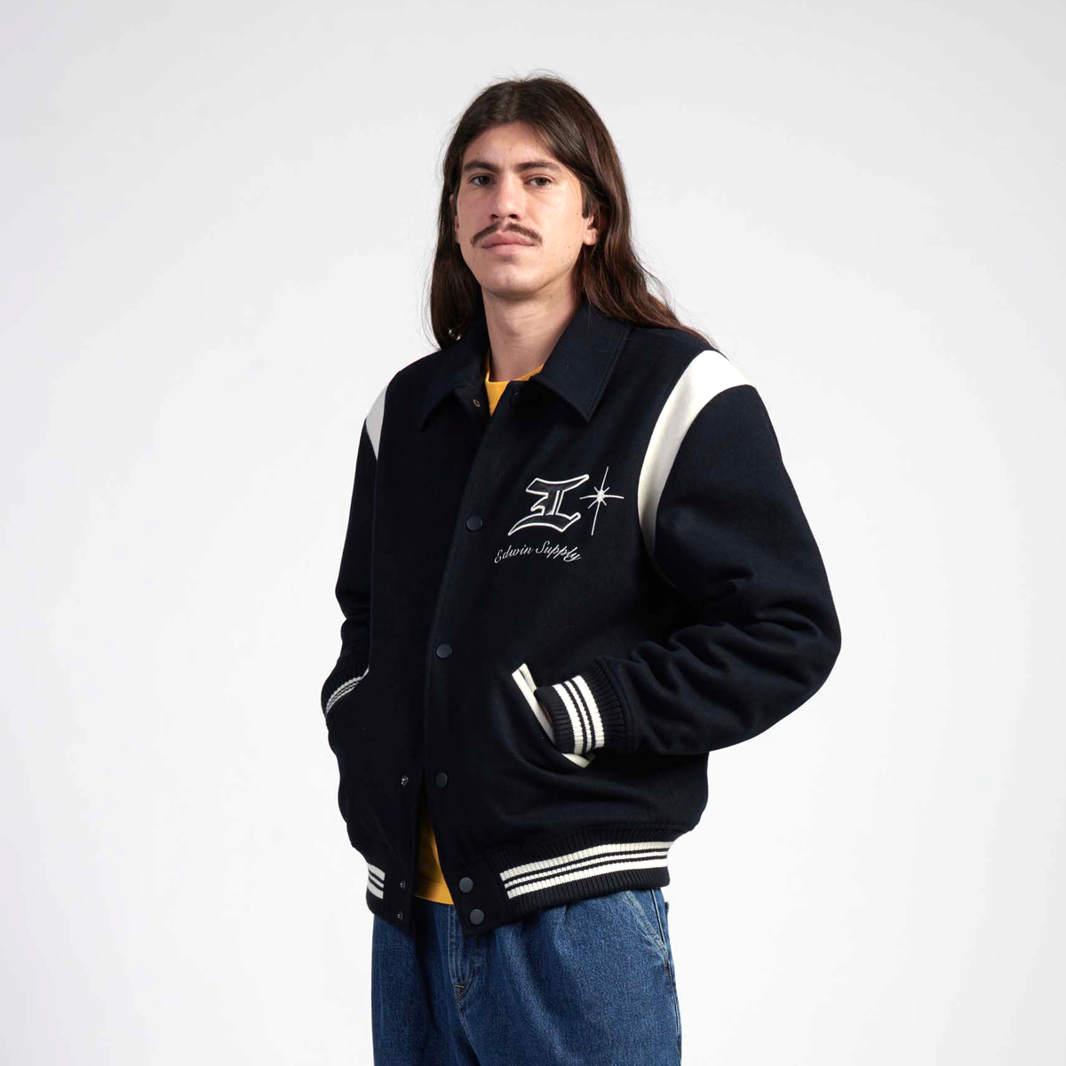 Campus Jacket - Navy Blue