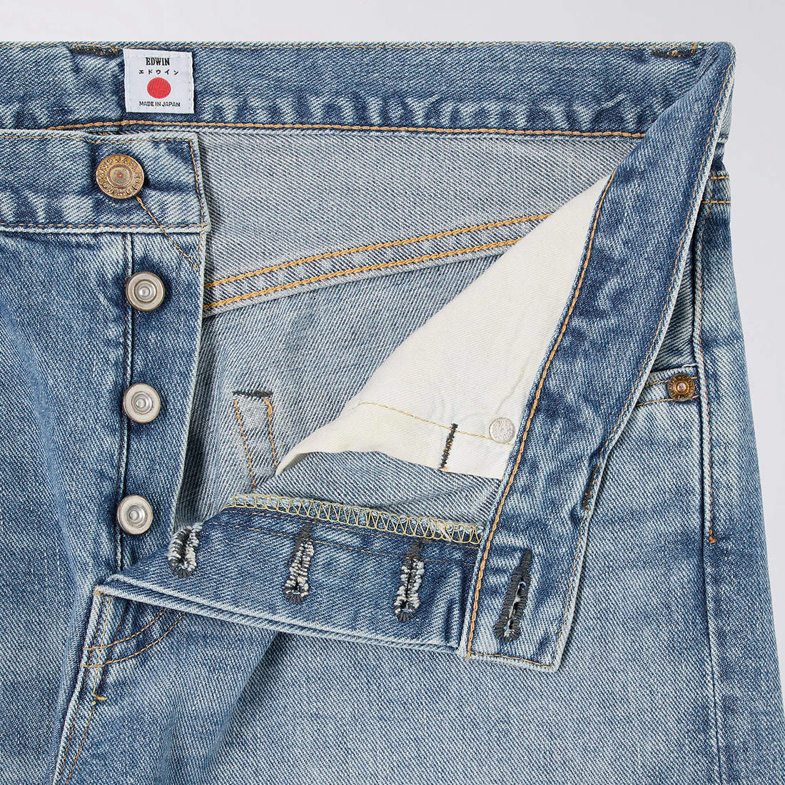 Regular Tapered Jeans - Blue Light Used