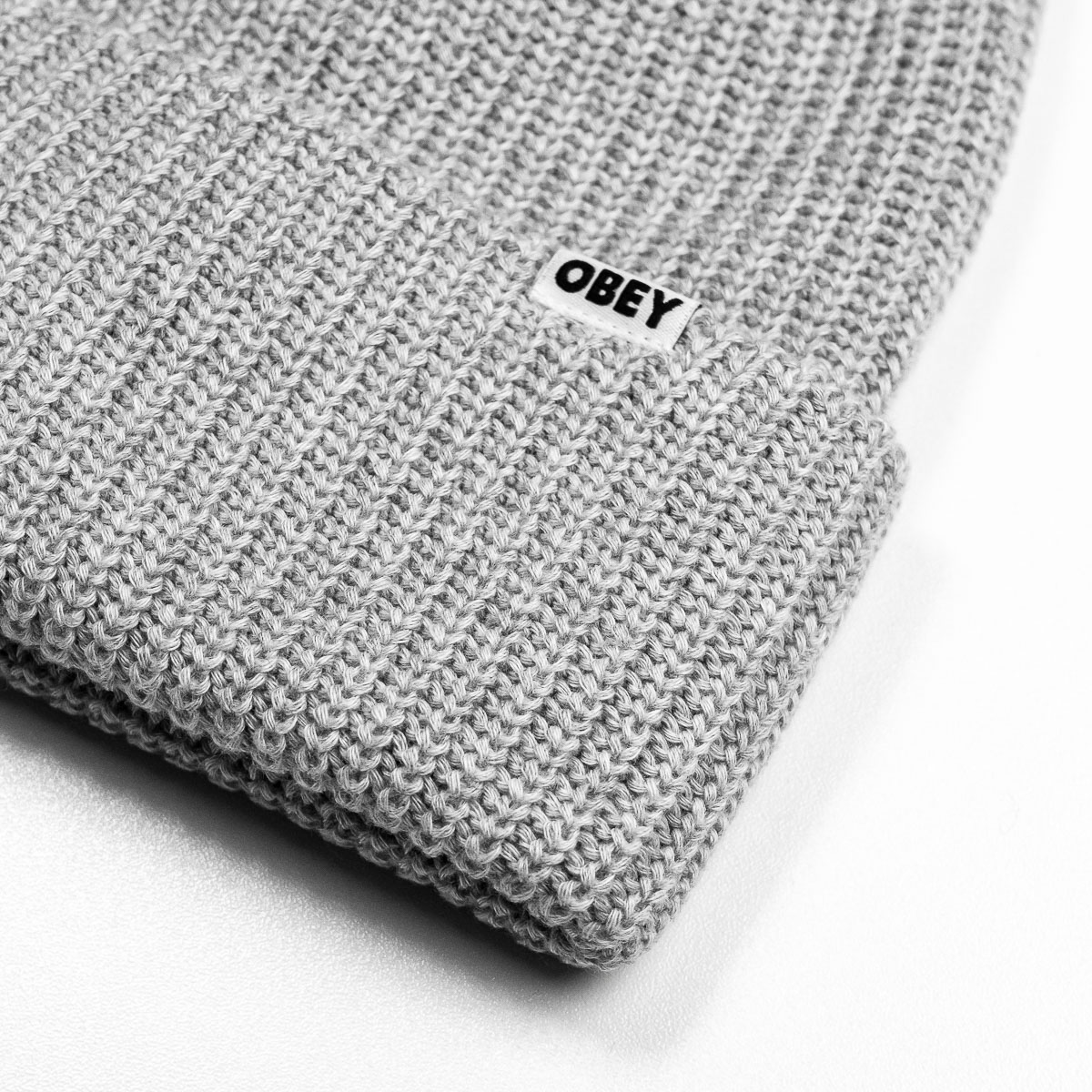 Bold Organic Beanie - Ash Grey