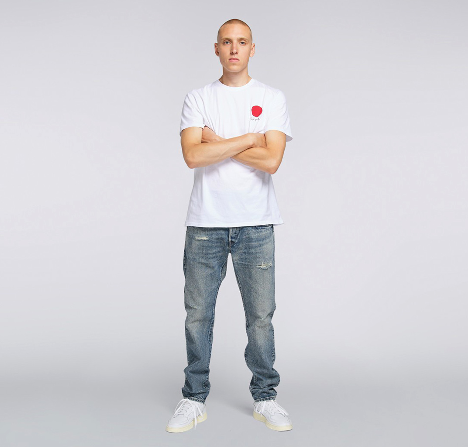 Edwin Japanese Sun Tee - White