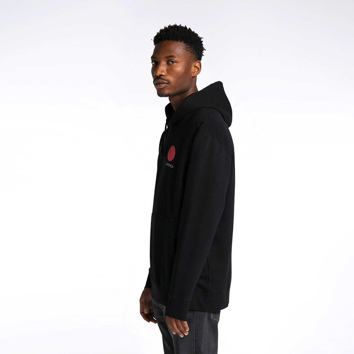 Japanese Sun Hoodie - Black