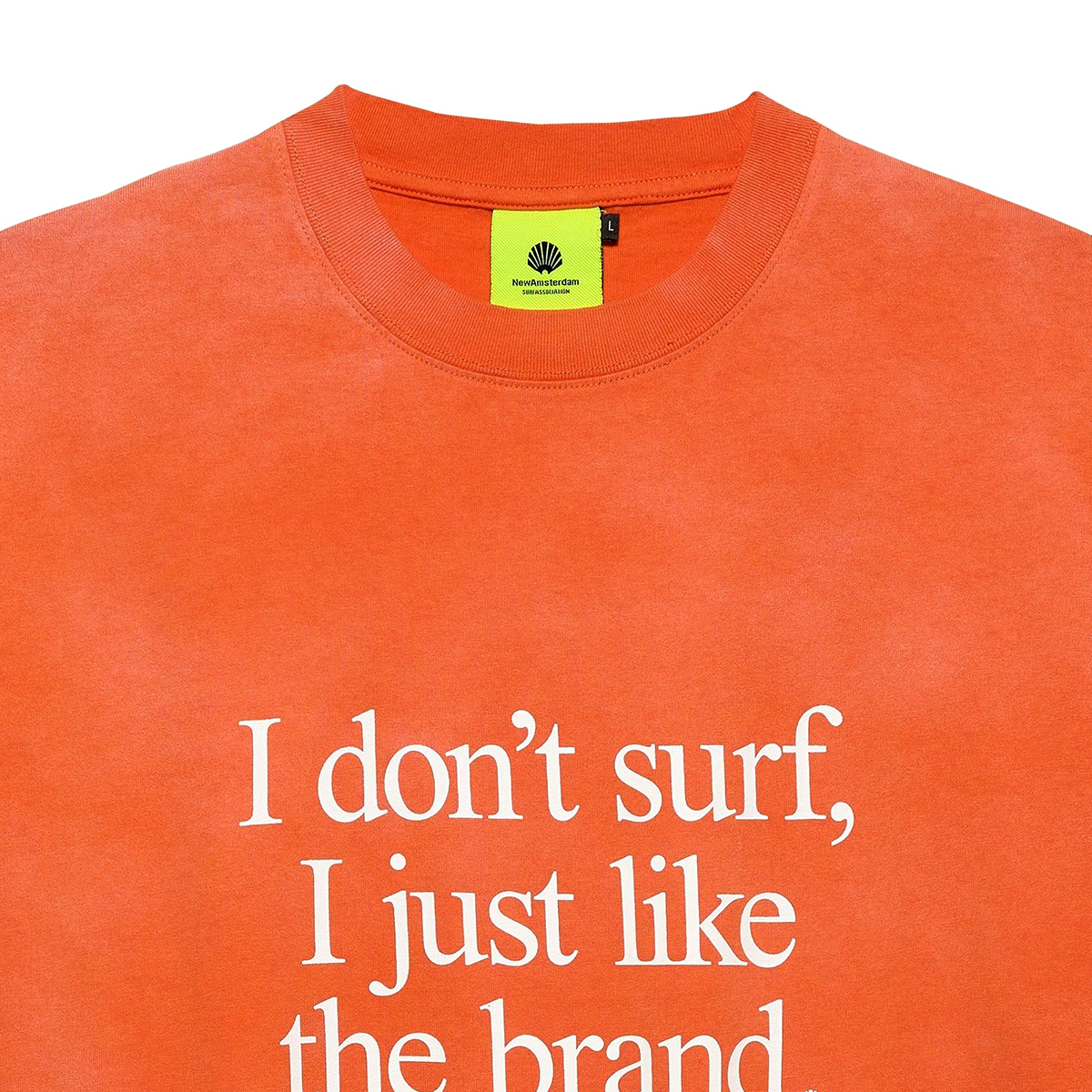 I Don't Surf T-Shirt - Pureed Pumpkin