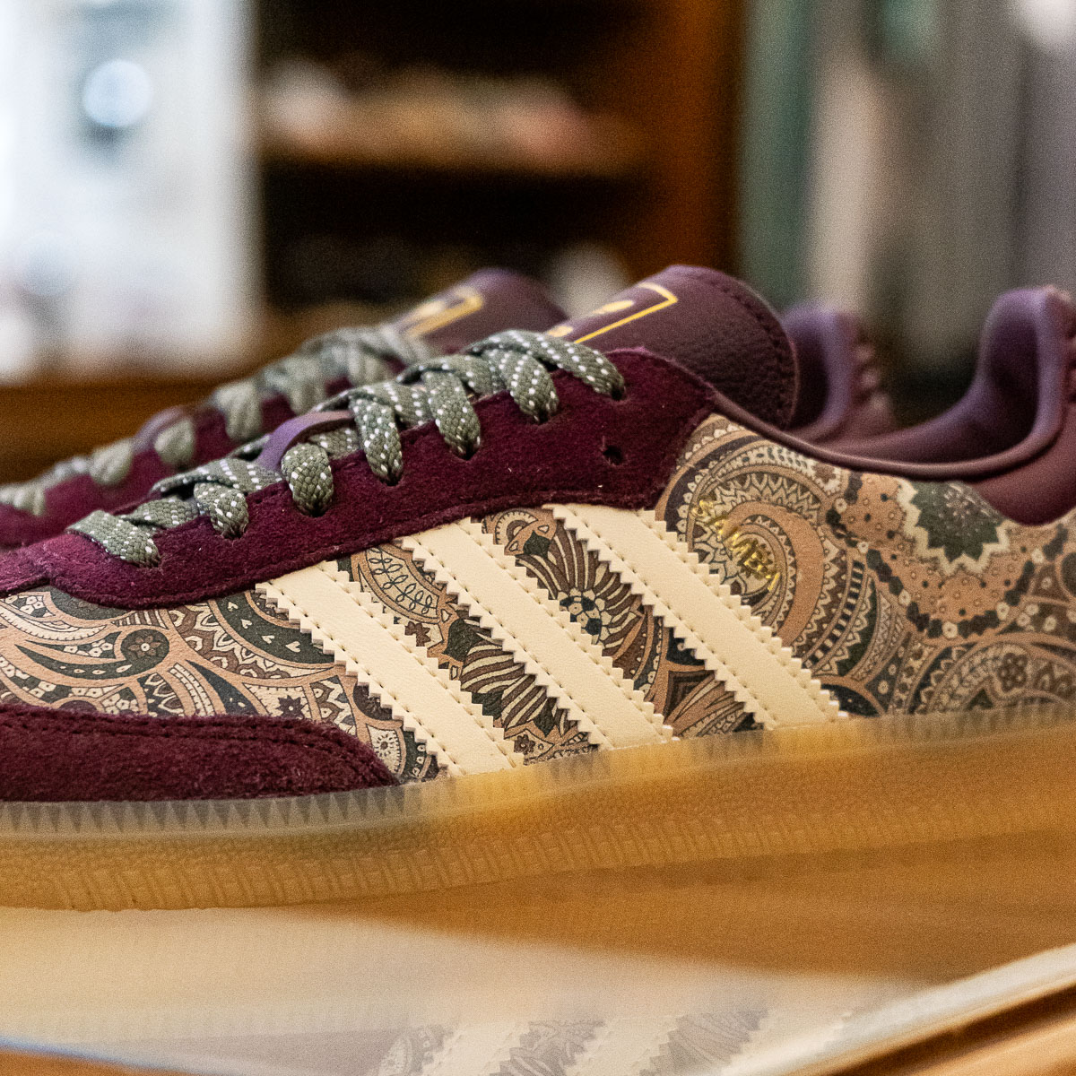 Samba OG - Liberty London- Maroon