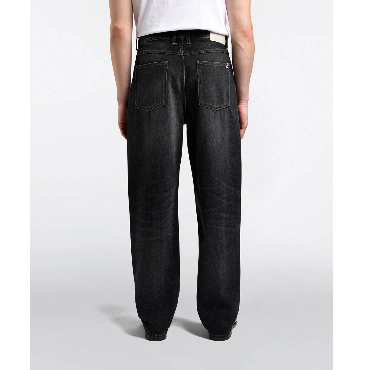 Tyrell Pant - Loose Tapered - 13.56oz Pembroke Black Denim - Mezes Wash